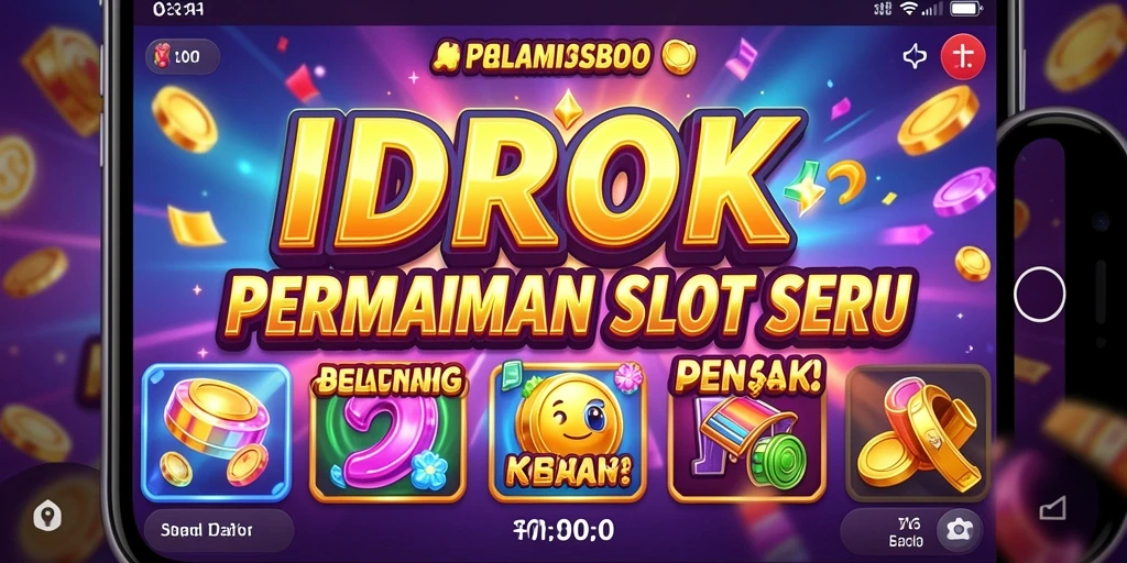 Screenshot gameplay IDROK dengan fitur slot yang menarik.