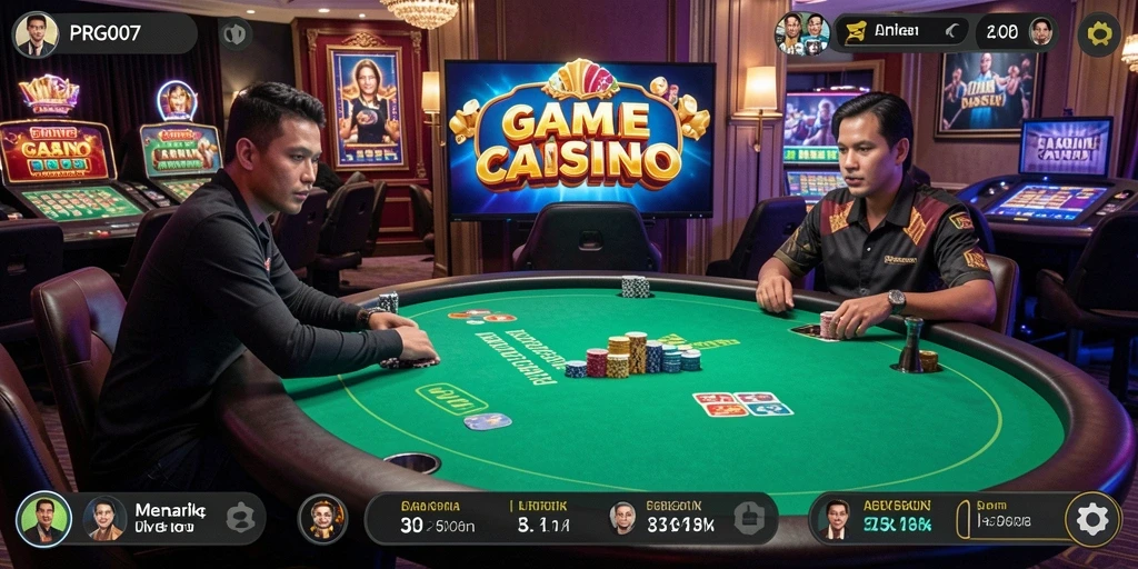 Tampilan gameplay seru dan interaktif dari PRG007 Live Casino.