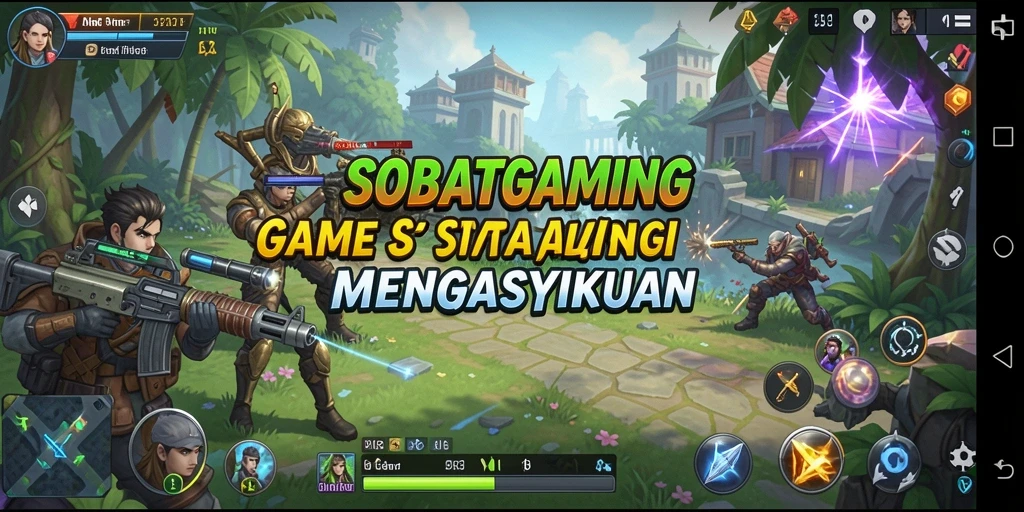 Tampilan menarik dari gameplay SOBATGAMING yang menonjolkan strategi.