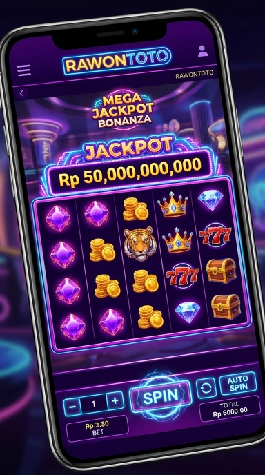 Proses unduh yang mudah di aplikasi rawontoto.